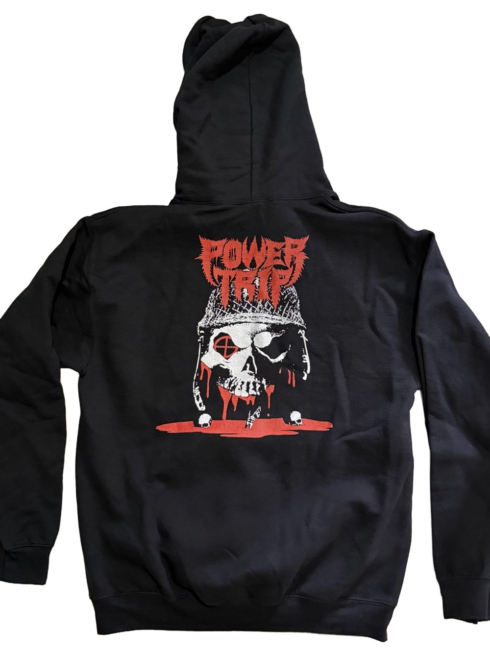 Power Trip Black Hoodie - New
